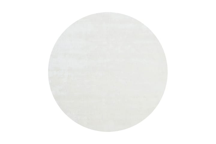Viskoosimatto Classic Ø135 cm Valkoinen - AmandaB - Kodintekstiilit - Matot - Moderni matto - Viskoosimatto & keinosilkkimatto