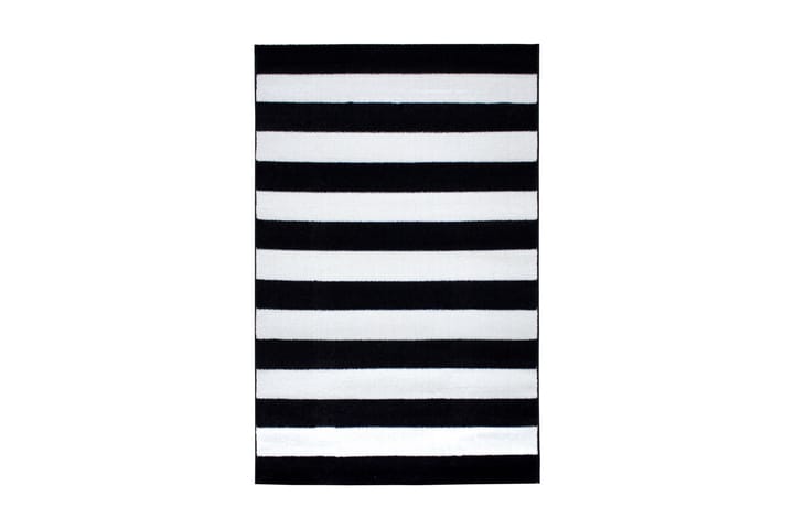 Matto Himeshe 150x233 cm - Musta / Valkoinen - Kodintekstiilit & matot - Matto - Moderni matto - Wilton-matto