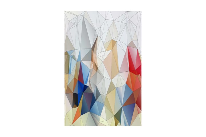 Matto Narinsah 100x150 cm - Monivärinen - Kodintekstiilit & matot - Matto - Moderni matto - Wilton-matto