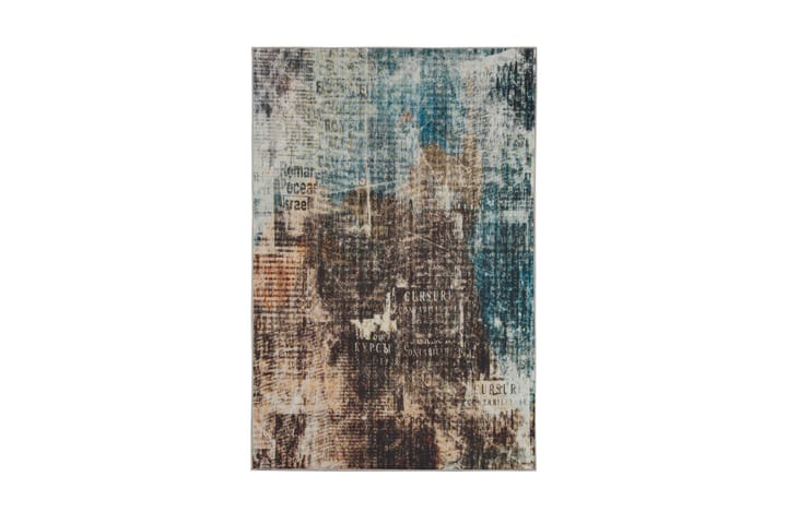Matto Rickter 100x150 cm - Monivärinen - Kodintekstiilit & matot - Matto - Moderni matto - Wilton-matto