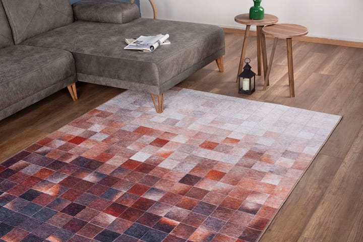 Matto Artloop 75x230 cm - Monivärinen - Kodintekstiilit & matot - Matto - Moderni matto - Kuviollinen matto