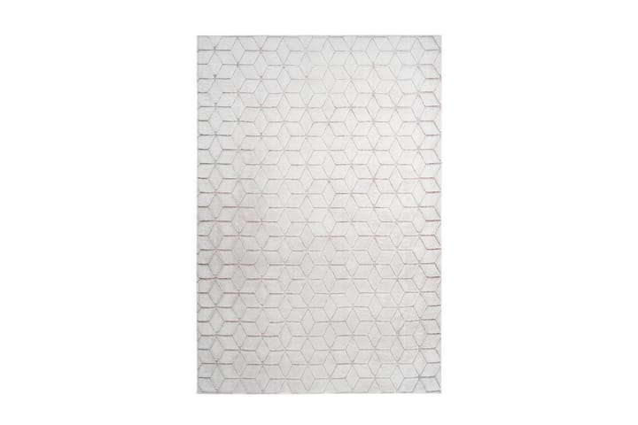 Matto Deramsle Kl 80x150 cm Valkoinen/Rosa - D-Sign - Kodintekstiilit & matot - Matto - Moderni matto - Wilton-matto
