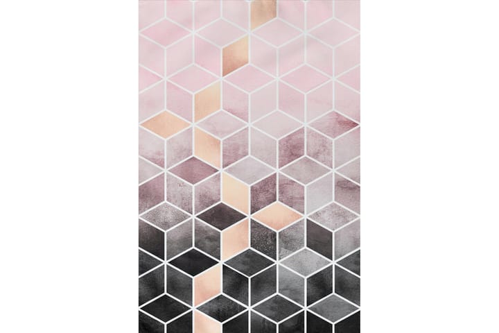 Matto Homefesto 50x80 cm - Monivärinen - Kodintekstiilit - Matot - Pienet matot