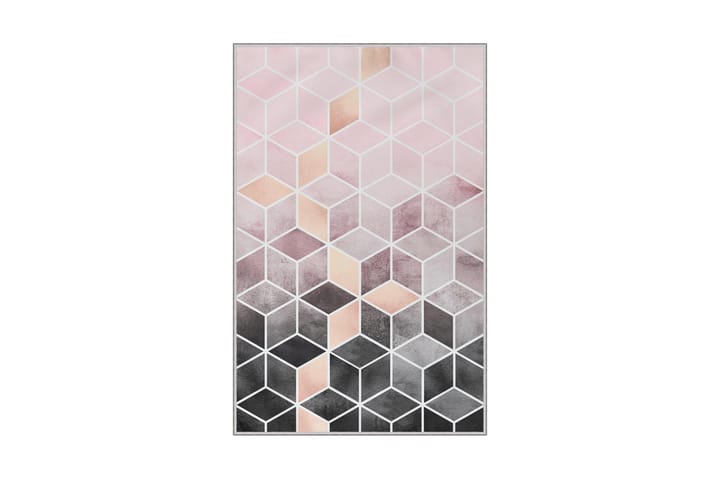Matto Homefesto 50x80 cm - Monivärinen - Kodintekstiilit & matot - Matto - Ulkomatto - Eteisen matto & kynnysmatto