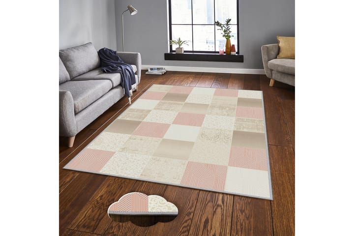 Matto Homefesto 7 80x300 cm - Monivärinen - Kodintekstiilit & matot - Matto - Moderni matto - Kuviollinen matto