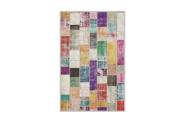 Matto Homefesto 80x150 cm - Monivärinen - Kodintekstiilit & matot - Matto - Moderni matto - Kuviollinen matto
