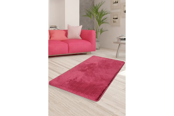 Matto Maggiolina 80x140 cm - Vaaleanpunainen/akryyli - Kodintekstiilit - Matot - Moderni matto - Kuviollinen matto