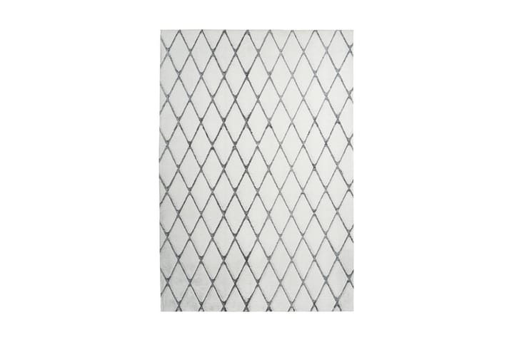 Matto Skeardpat Ring 80x250 cm Valkoinen/Antrasiitti - D-Sign - Kodintekstiilit & matot - Matto - Moderni matto - Wilton-matto