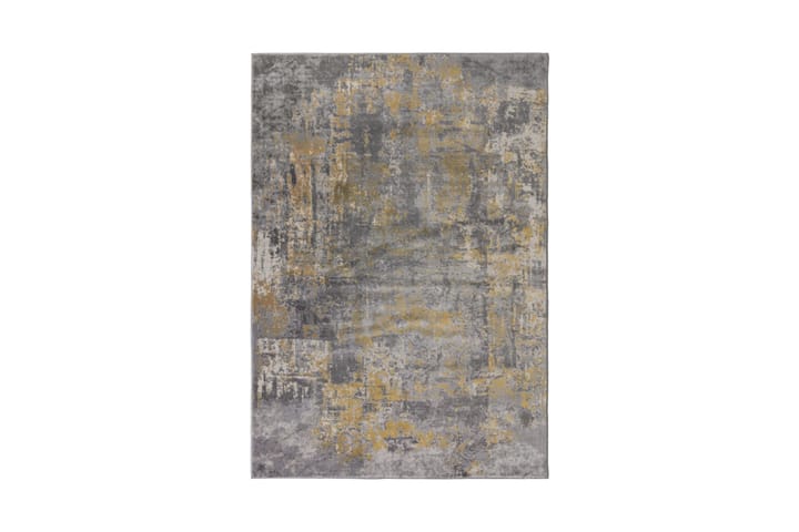 Matto Cocktail Wonderlust 80x150 cm Harmaa/Keltainen - Flair Rugs - Kodintekstiilit & matot - Matto - Moderni matto - Kuviollinen matto