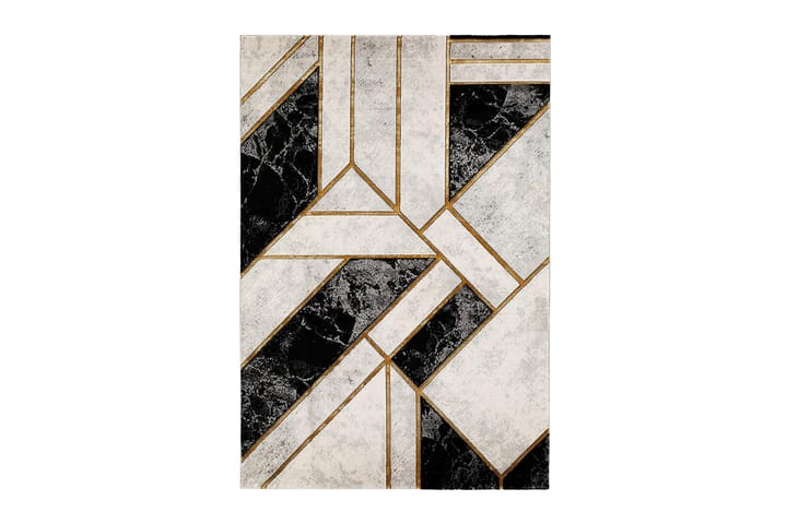 Matto Diamond Spectra 200x290 cm kulta - Kodintekstiilit & matot - Matto - Kuviollinen matto & värikäs matto