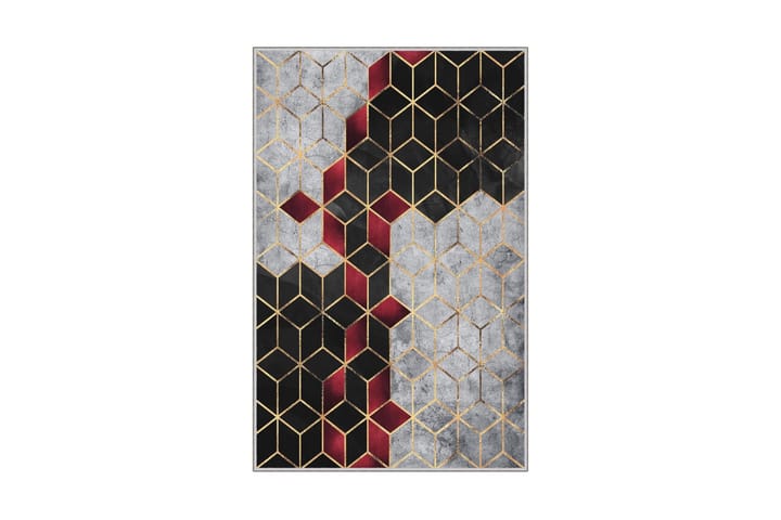 Matto Homefesto 180x280 cm - Monivärinen - Kodintekstiilit - Matot - Moderni matto - Kuviollinen matto