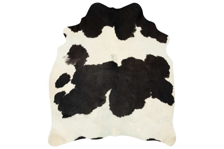 Aito lehmäntaljamatto musta ja valkoinen 150x170 cm - Musta - Kodintekstiilit & matot - Matto - Moderni matto - Wilton-matto