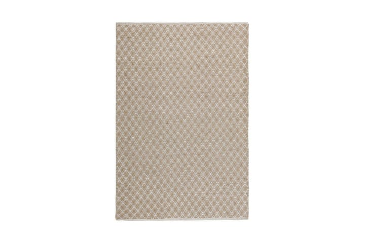 Matto 140 x 200 cm beige AKBEZ - Beige - Kodintekstiilit - Matot - Moderni matto - Räsymatto