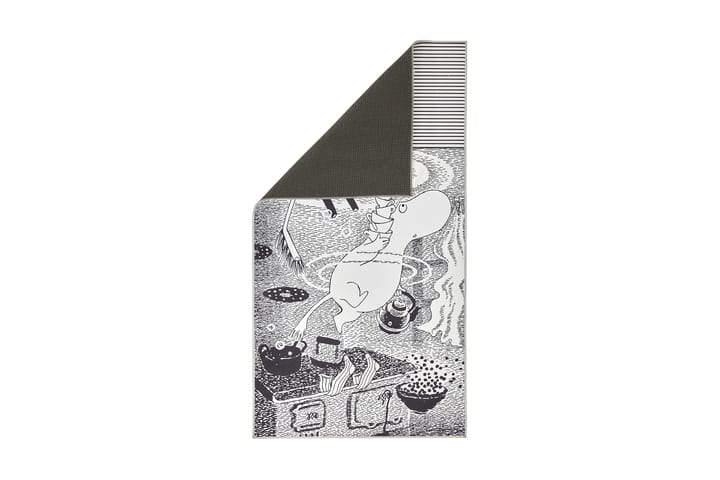 Matto Tulva 80x150 cm Mustavalkoinen - Vallila - Kodintekstiilit & matot - Matto - Tasokudotut matot