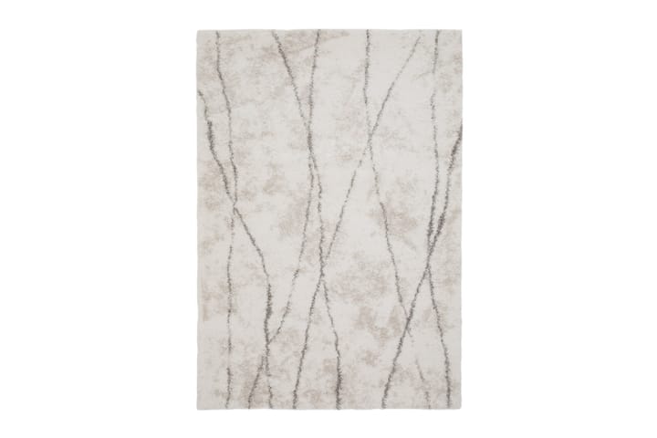 Matto Venedig 133x190 cm - Valkoinen/Harmaa - Kodintekstiilit - Matot - Isot matot