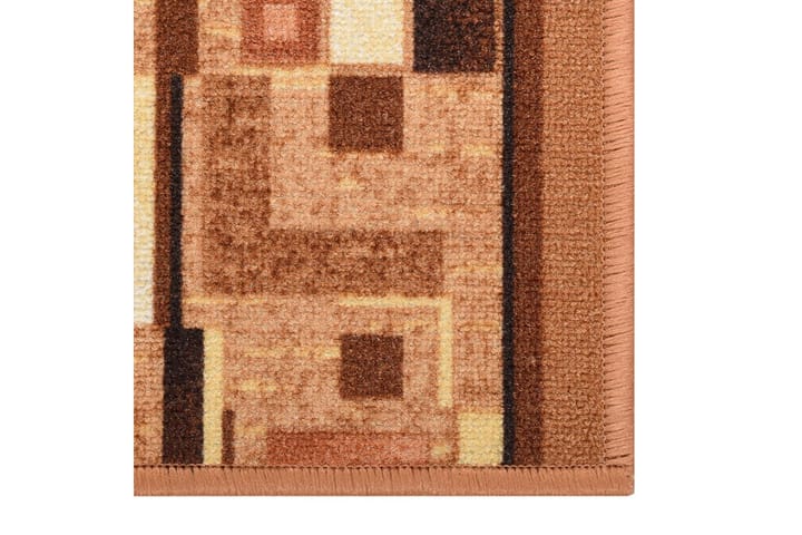 Käytävämatto ruskea 67x350 cm liukumaton - Ruskea - Kodintekstiilit - Matot - Ulkomatto - Muovimatto
