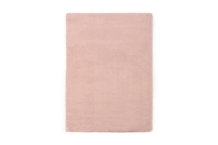Matto 160x230 cm jäniksen tekonahka vanha pinkki - Pinkki - Kodintekstiilit - Matot - Moderni matto - Kuviollinen matto