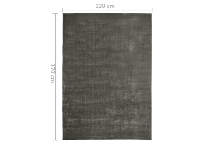 Matto pestävä taitettava harmaanruskea 120x170 cm polyesteri - Taupe - Kodintekstiilit - Matot - Ulkomatto - Muovimatto