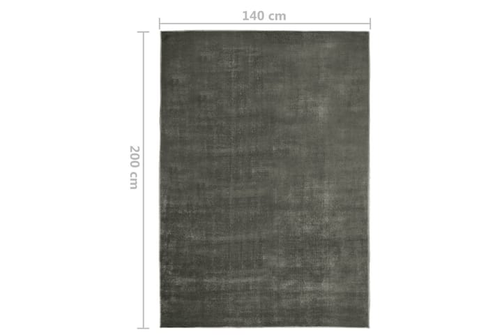 Matto pestävä taitettava harmaanruskea 140x200 cm polyesteri - Taupe - Kodintekstiilit - Matot - Ulkomatto - Muovimatto