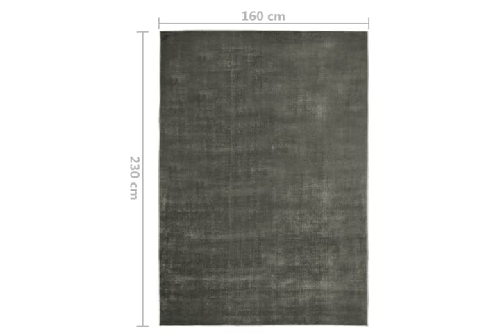 Matto pestävä taitettava harmaanruskea 160x230 cm polyesteri - Taupe - Kodintekstiilit - Matot - Ulkomatto - Muovimatto