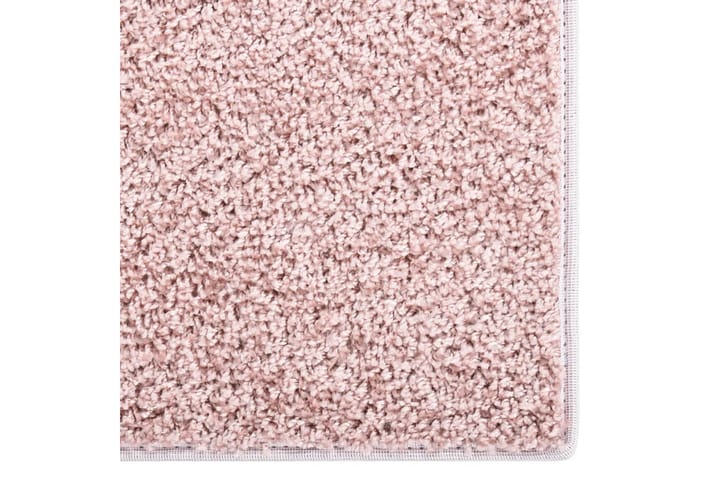 Pehmeänukkainen matto liukumaton 115x170 cm pinkki - Kodintekstiilit - Matot - Ulkomatto - Muovimatto