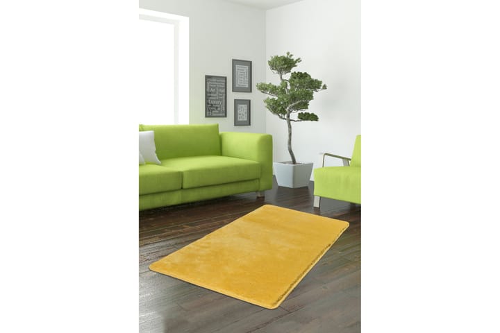 Käytävämatto Maggiolina 70x120 cm - Keltainen / akryyli - Kodintekstiilit - Matot - Moderni matto - Kuviollinen matto