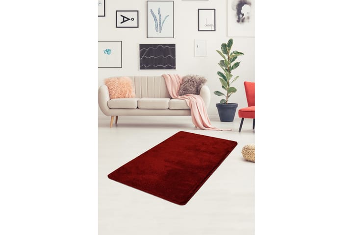 Käytävämatto Maggiolina 70x120 cm - Punainen / akryyli - Kodintekstiilit - Matot - Moderni matto - Kuviollinen matto