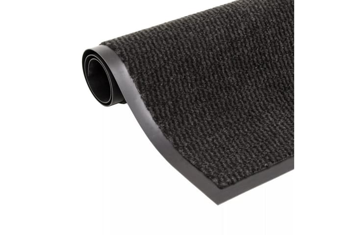 Kuramatto suorakulmainen nukkapinta 80x120 cm musta - Musta - Kodintekstiilit - Matot - Moderni matto - Käytävämatto