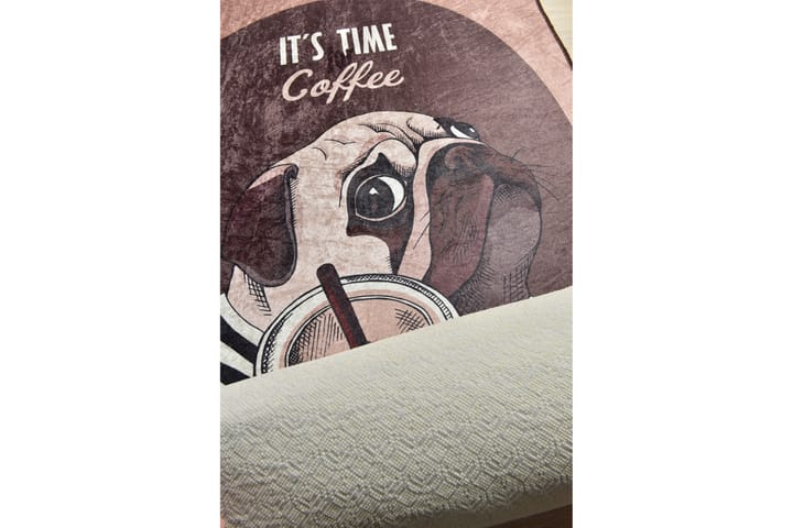 Matto Koffie 60x140 cm - Monivärinen / Sametti - Kodintekstiilit & matot - Matto - Ulkomatto - Eteisen matto & kynnysmatto