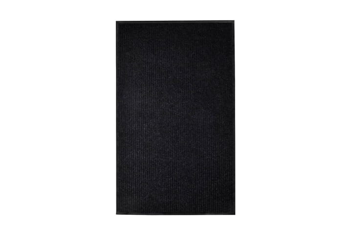 Ovimatto musta 160x220 cm PVC - Musta - Kodintekstiilit & matot - Matto - Ulkomatto - Eteisen matot & kynnysmatot
