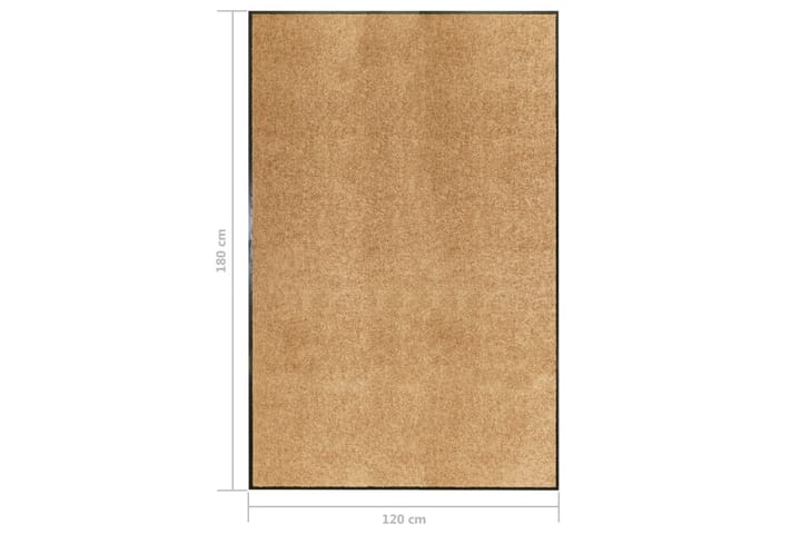 Ovimatto pestävä kerma 120x180 cm - Kodintekstiilit & matot - Matto - Ulkomatto - Eteisen matto & kynnysmatto