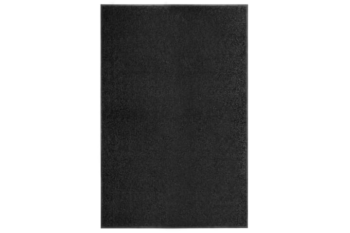 Ovimatto pestävä musta 120x180 cm - Kodintekstiilit & matot - Matto - Ulkomatto - Eteisen matot & kynnysmatot