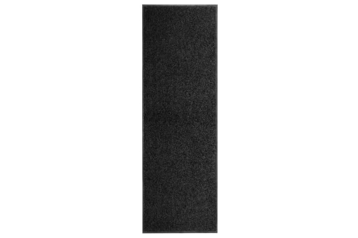Ovimatto pestävä musta 60x180 cm - Kodintekstiilit & matot - Matto - Ulkomatto - Eteisen matto & kynnysmatto