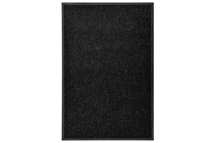 Ovimatto pestävä musta 60x90 cm - Kodintekstiilit & matot - Matto - Ulkomatto - Eteisen matto & kynnysmatto