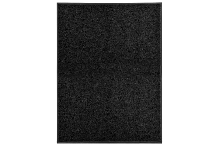Ovimatto pestävä musta 90x120 cm - Kodintekstiilit & matot - Matto - Ulkomatto - Eteisen matto & kynnysmatto