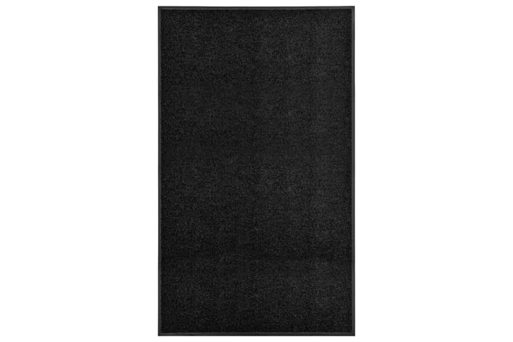 Ovimatto pestävä musta 90x150 cm - Kodintekstiilit & matot - Matto - Ulkomatto - Eteisen matto & kynnysmatto