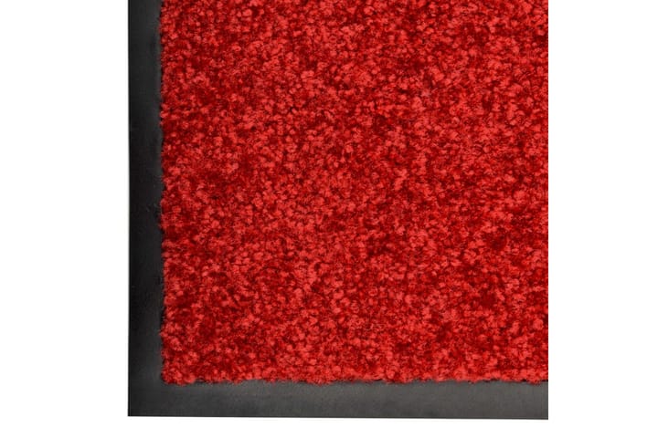 Ovimatto pestävä punainen 40x60 cm - Kodintekstiilit & matot - Matto - Ulkomatto - Eteisen matot & kynnysmatot