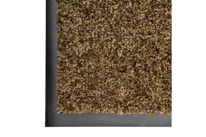 Ovimatto pestävä ruskea 40x60 cm - Kodintekstiilit & matot - Matto - Ulkomatto - Eteisen matto & kynnysmatto