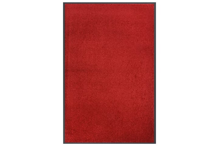 Ovimatto punainen 80x120 cm - Punainen - Kodintekstiilit & matot - Matto - Ulkomatto - Eteisen matot & kynnysmatot