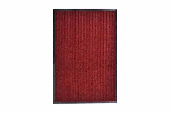 Punainen PVC Ovimatto 120 x 180 cm - Punainen - Kodintekstiilit & matot - Matto - Ulkomatto