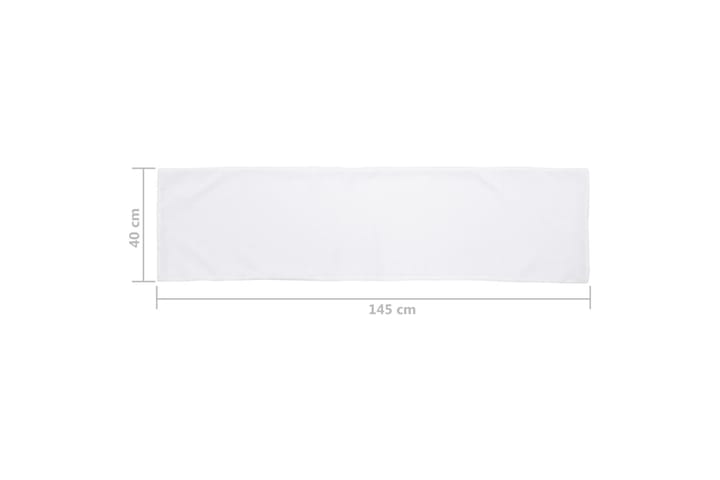 Vartalotyynyliina 40x145 cm - Valkoinen - Kodintekstiilit & matot - Tyyny & torkkupeitto - Koristetyynyt