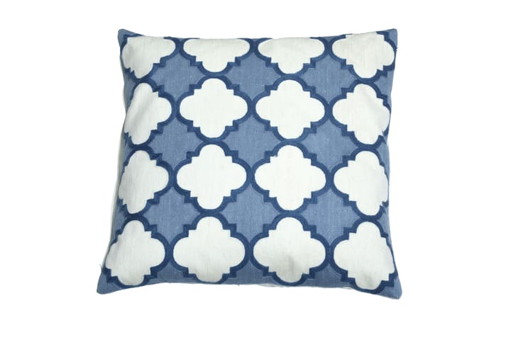 Tyynynpäällinen Emira 50x50 cm Sininen - Mogihome - Kodintekstiilit - Tyyny & torkkupeitto - Tyynynpäälliset