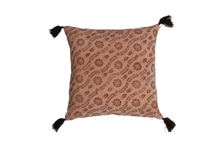 Tyynynpäällinen Jasmine 45x45 cm Vaaleanpunainen - Fondaco - Kodintekstiilit & matot - Tyyny & torkkupeitto - Tyynynpäälliset