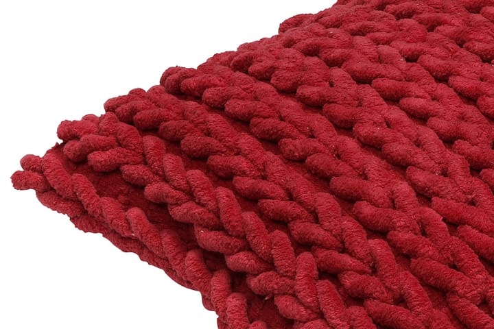 Tyynynpäällinen Rope 45x45 Punainen - ETOL - Kodintekstiilit - Tyyny & torkkupeitto - Tyynynpäälliset