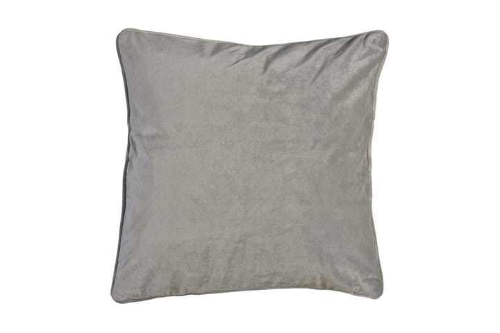 Tyynynpäällinen Velvet 45x45 cm Sametti Harmaa - Fondaco - Kodintekstiilit - Tyyny & torkkupeitto - Tyynynpäälliset