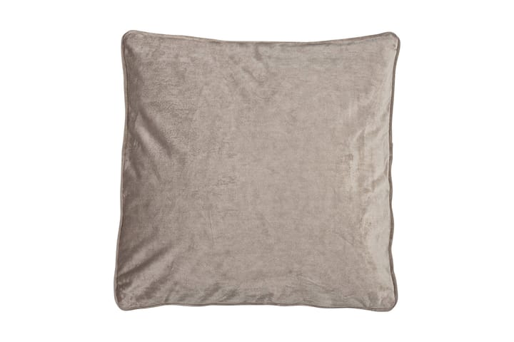 Tyynynpäällinen Velvet 45x45 cm Sametti Harmaa/Beige