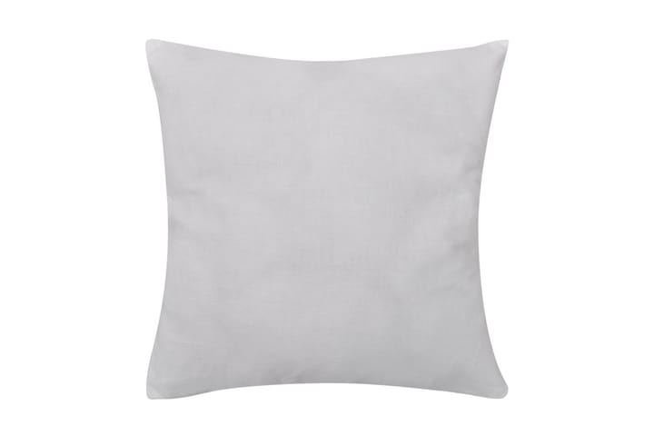 Valkoinen Tyynynpäällinen 4 kpl Puuvilla 50 x 50 cm - Valkoinen - Kodintekstiilit & matot - Tyyny & torkkupeitto - Tyynynpäälliset