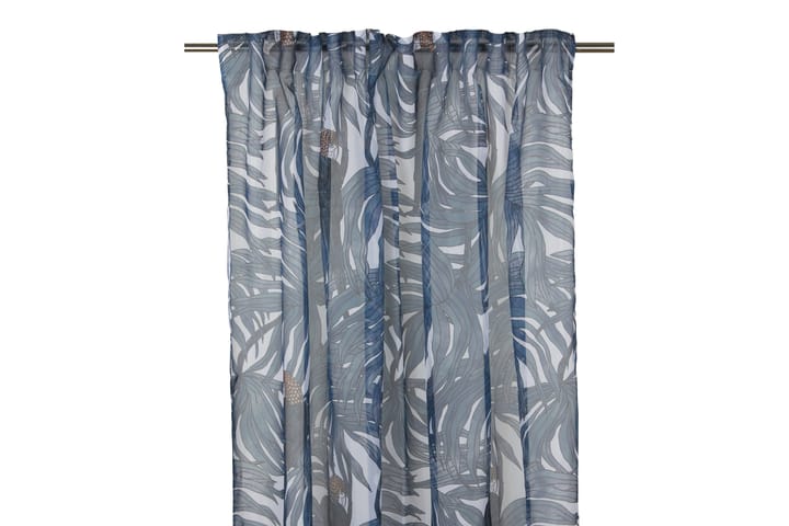 Pitkä verho Phoenix Monitoiminauha 2-pak 250 cm Sininen - Fondaco - Kodintekstiilit - Verhot - Sivuverho - Lenkkiverho