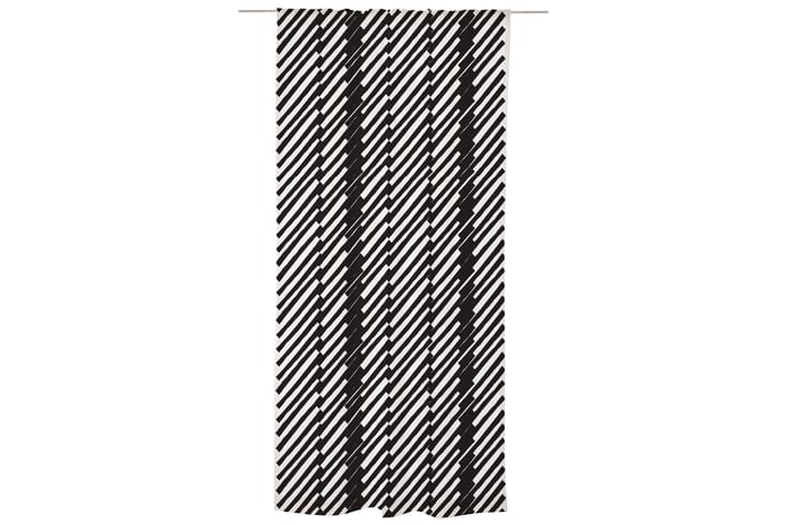Valmisverho Tove 140x250 cm Musta - Vallila - Kodintekstiilit & matot - Verhot - Sivuverho - Täyspitkä verho