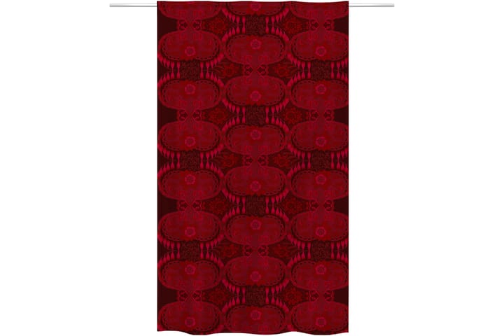 Sivuverho Sumeri 140x240 cm Punainen - Vallila - Kodintekstiilit & matot - Verhot - Sivuverho - Verho nauhakujalla